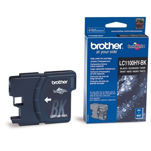 Brother LC-1100HYBK inktcartridge zwart hoge capaciteit (origineel) LC1100HYBK 902586 - 1