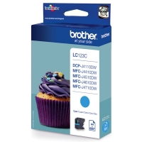 Brother LC-123C inktcartridge cyaan (origineel) LC-123C 900749