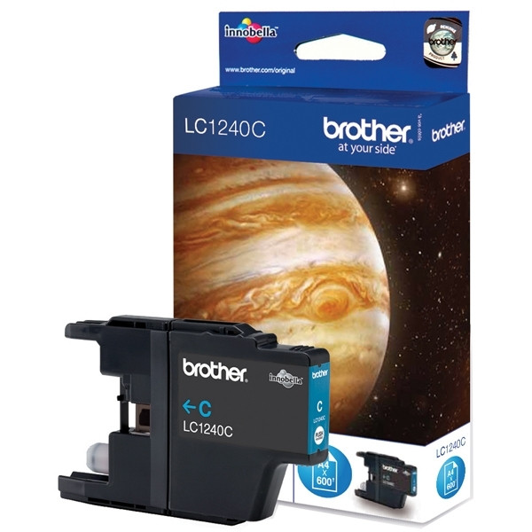 Brother LC-1240C inktcartridge cyaan (origineel) LC1240C 900756 - 1
