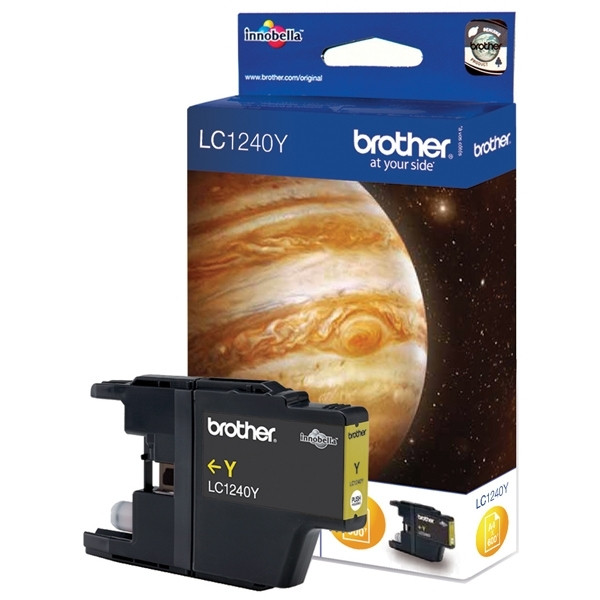 Brother LC-1240Y inktcartridge geel (origineel) LC1240Y 900758 - 1