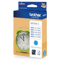 Brother LC-125XLC inktcartridge cyaan hoge capaciteit (origineel) LC-125XLC 029100