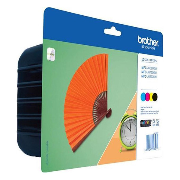 Brother LC-129XLVALBP multipack zwart + 3 kleuren (origineel) LC-129XLVALBP 029126 - 1