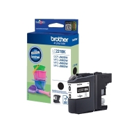 Brother LC-221BK inktcartridge zwart lage capaciteit (origineel) LC-221BK LC221BK 350006