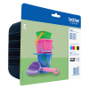 Brother LC-221 multipack zwart + 3 kleuren (origineel) 028502