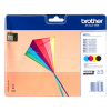 Brother LC-223VALBP multipack zwart + 3 kleuren (origineel) 028928