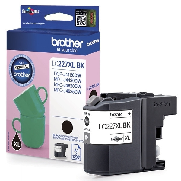 Brother LC-227XLBK inktcartridge zwart hoge capaciteit (origineel) LC-227XLBK 029148 - 1