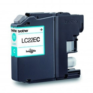 Brother LC-22EC inktcartridge cyaan (origineel) LC22EC 028944 - 1