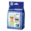 Brother LC-3217 multipack zwart + 3 kleuren (origineel)