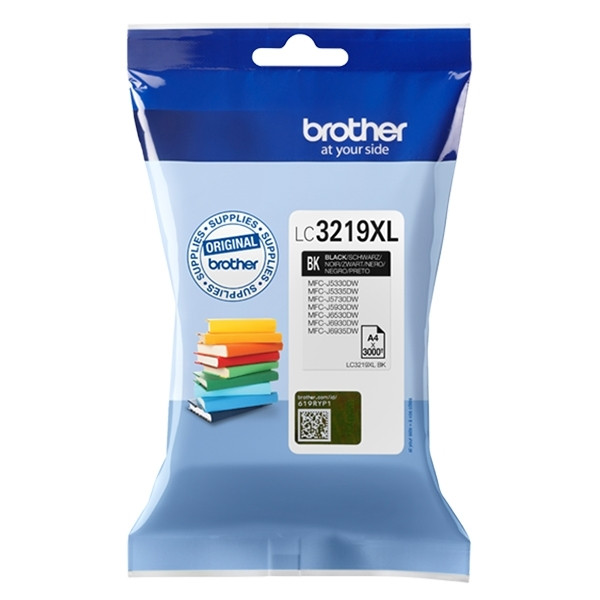 Brother LC-3219XL BK inktcartridge zwart hoge capaciteit (origineel) LC3219XLBK 028908 - 1