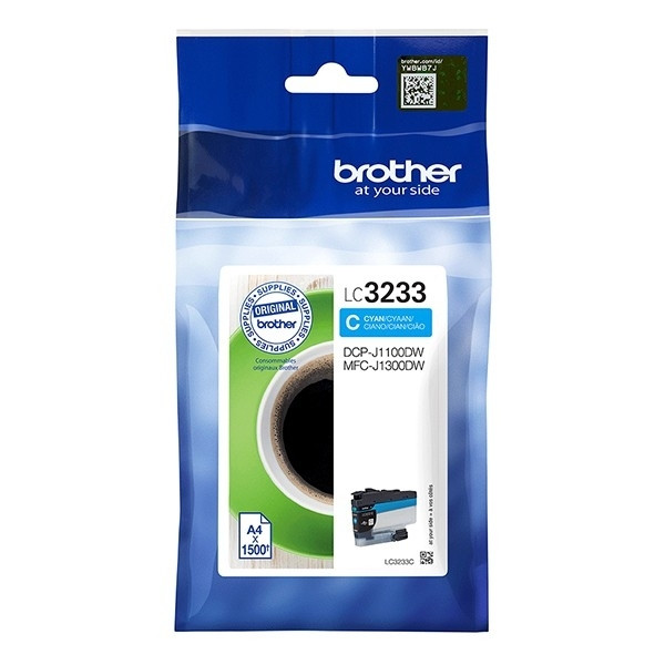 Brother LC-3233C inktcartridge cyaan (origineel) LC3233C 051204 - 1