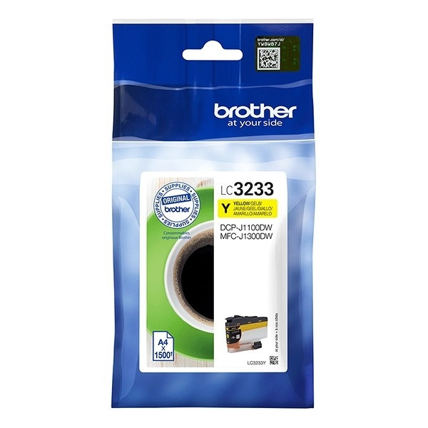 Brother LC-3233Y inktcartridge geel (origineel) LC3233Y 051208 - 1