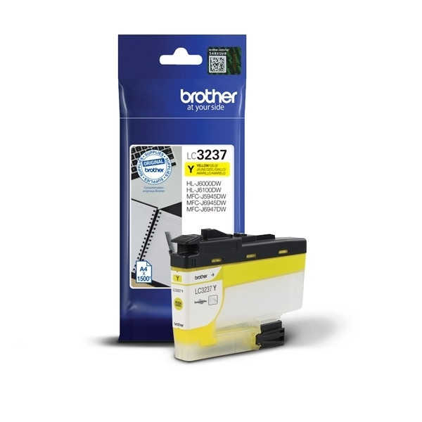 Brother LC-3237Y inktcartridge geel (origineel) LC3237Y 051216 - 1