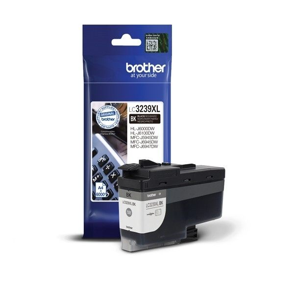 Brother LC-3239XLBK inktcartridge zwart hoge capaciteit (origineel) LC3239XLBK 051218 - 1