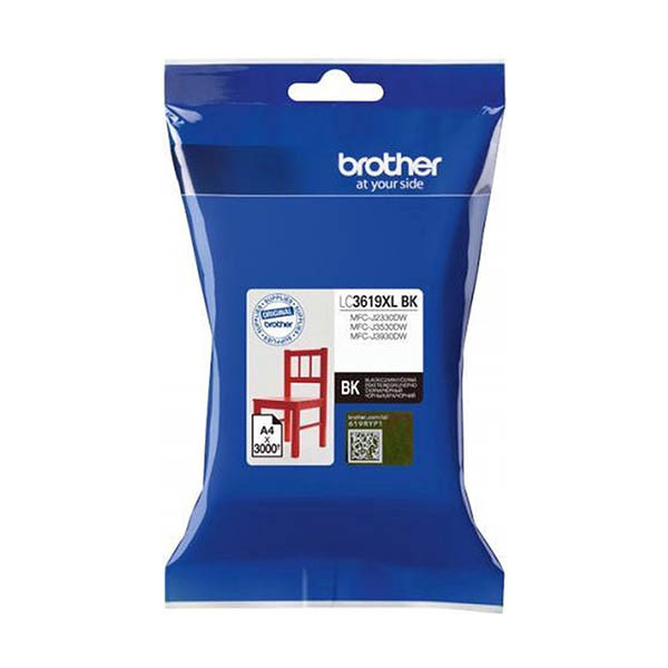 Brother LC-3619XL BK inktcartridge zwart hoge capaciteit (origineel) 028582 - 1