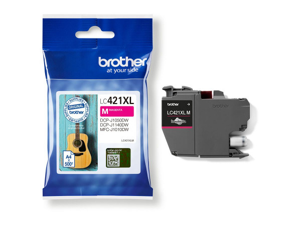 Brother LC-421XLM inktcartridge magenta hoge capaciteit  (origineel) LC-421XLM 051298 - 1