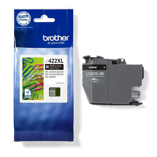 Brother LC-422XLBK inktcartridge zwart hoge capaciteit (origineel) 905063 - 1