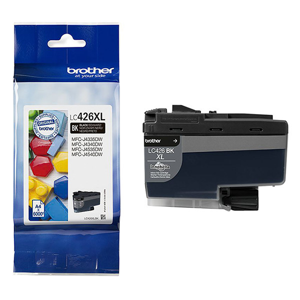 Brother LC-426XLBK inktcartridge zwart hoge capaciteit (origineel) LC426XLBK 051274 - 1