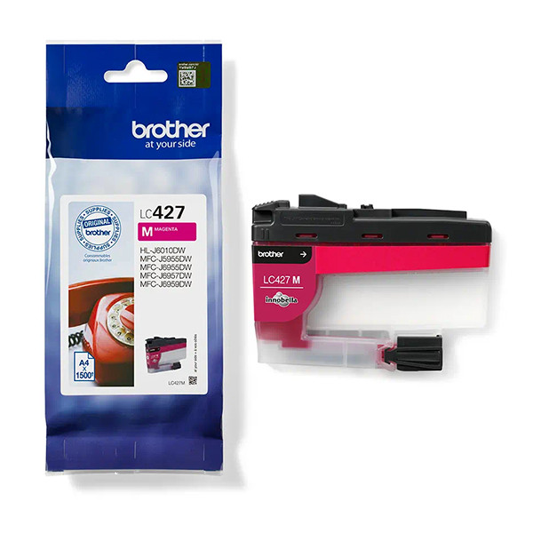 Brother LC-427M inktcartridge magenta (origineel) LC427M 051338 - 1