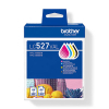 Brother LC-527VAL multipack zwart + 3 kleuren (origineel) 051496