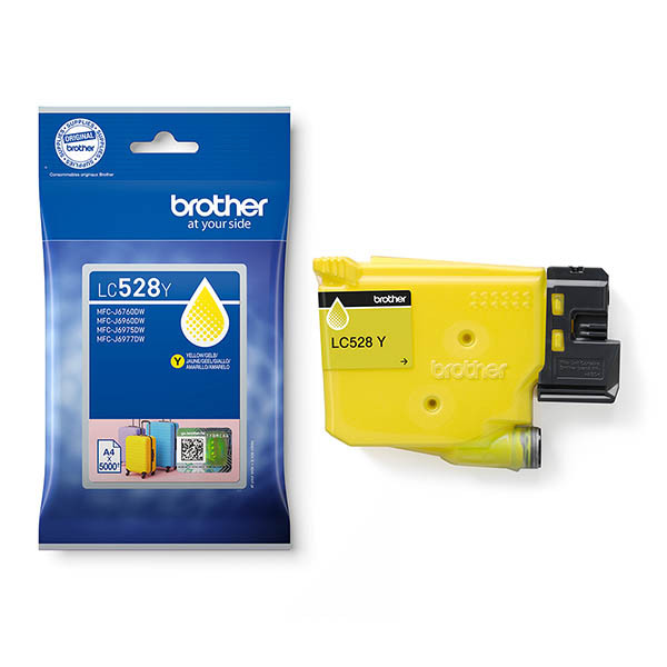 Brother LC-528Y inktcartridge geel super hoge capaciteit (origineel) 051532 - 1
