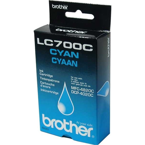 Brother LC-700C inktcartridge cyaan (origineel) LC700C 029000 - 1