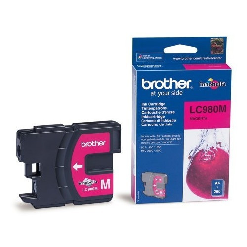 Brother LC-980M inktcartridge magenta (origineel) LC980M 900735 - 1