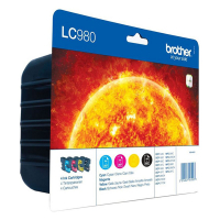 Brother LC-980 multipack 3 inktcartridges (origineel) LC-980RBWBP 028500