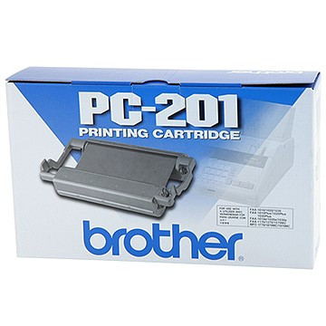 Brother PC-201 printcassette met donorrol (origineel) PC201 029865 - 1