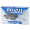 Brother PC-201 printcassette met donorrol (origineel)