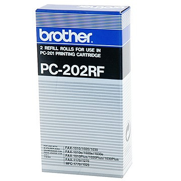 Brother PC-202RF: 2 donorrollen zwart (origineel) PC202RF 029870 - 1