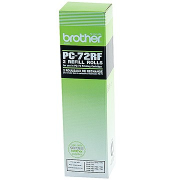 Brother PC-72RF: 2 donorrollen zwart (origineel) PC72RF 029855 - 1