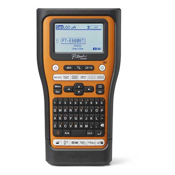 Brother PT-E560BTSP industrieel beletteringsysteem met draagkoffer (QWERTY)  848049 - 2