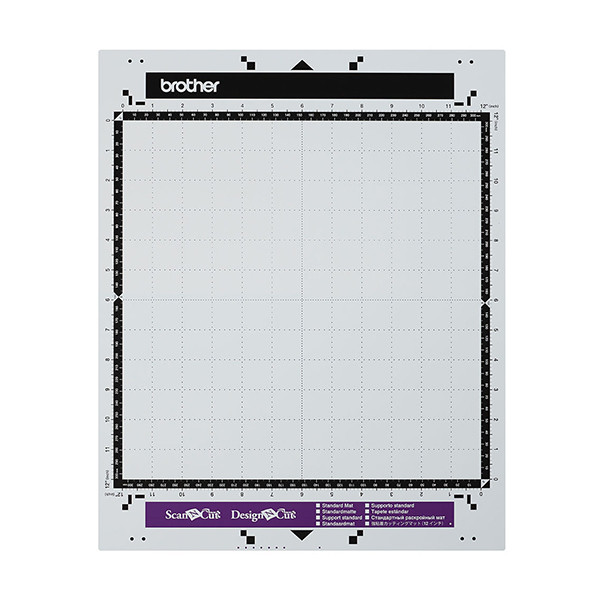 Brother ScanNCut standaard plakkende snijmat voor CM300 305 x 305 mm CAMATSTD12 406503 - 1