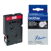 Brother TC-202 'extreme' tape rood op wit 12 mm (origineel)