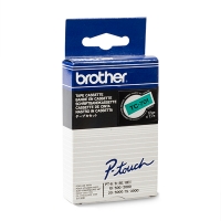 Brother TC-701 'extreme' tape zwart op groen 12 mm (origineel) TC-701 088860