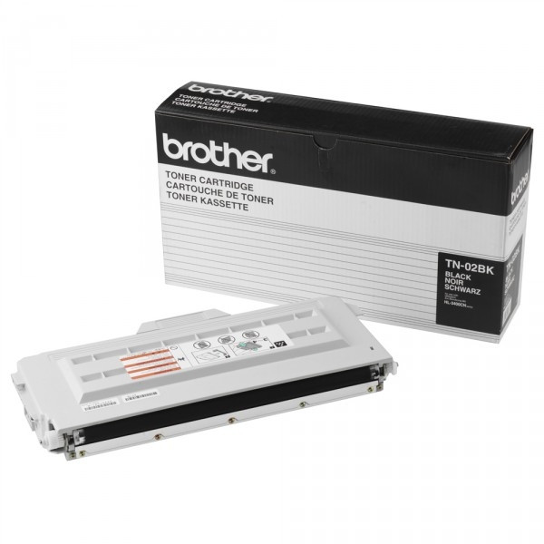 Brother TN-02BK toner zwart (origineel) TN02BK 029490 - 1