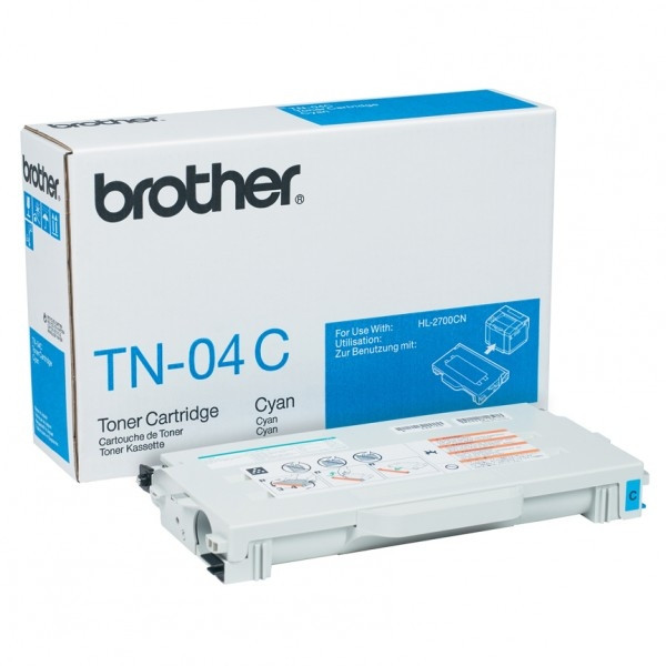 Brother TN-04C toner cyaan (origineel) TN04C 029760 - 1