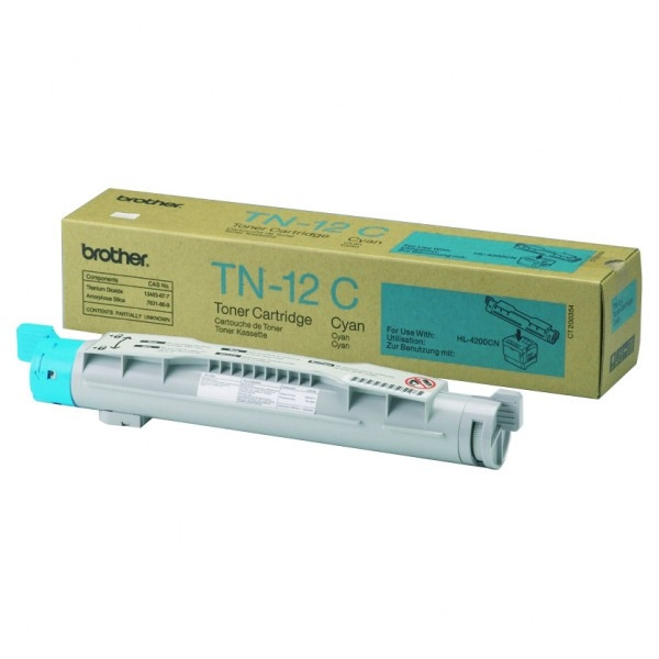 Brother TN-12C toner cyaan (origineel) TN12C 029810 - 1