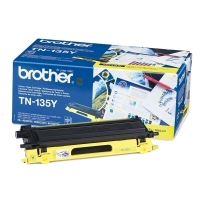 Brother TN-135Y toner geel hoge capaciteit (origineel) TN135Y 901076