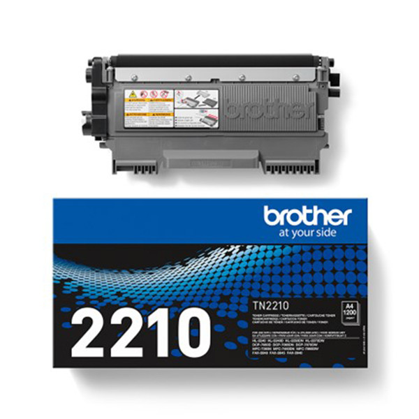 Brother TN-2210 toner zwart (origineel) TN2210 029180 - 1