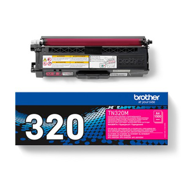 Brother TN-320M toner magenta (origineel) TN320M 901079 - 1