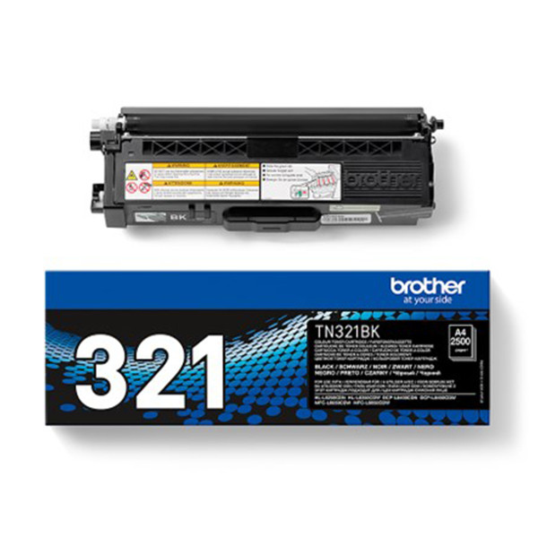 Brother TN-321BK toner zwart (origineel) TN321BK 900942 - 1