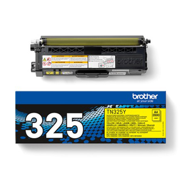 Brother TN-325Y toner geel hoge capaciteit (origineel) TN325Y 901082 - 1