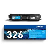 Brother TN-326C toner cyaan hoge capaciteit (origineel) TN326C 051024