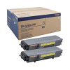 Brother TN-3280 toner zwart hoge capaciteit duopack (origineel) 833418 - 1