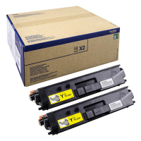 Brother TN-329Y toner geel dubbelpak (origineel) TN329YTWIN 051254