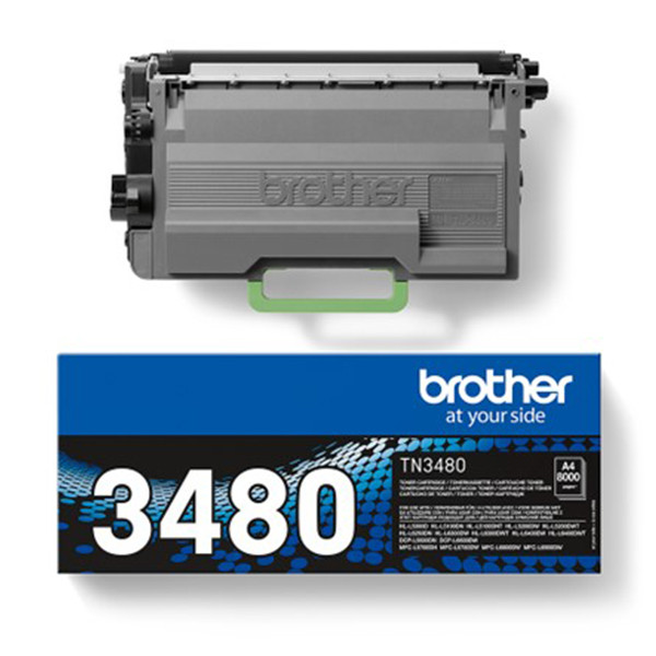 Brother TN-3480 toner zwart hoge capaciteit (origineel) 902736 - 1