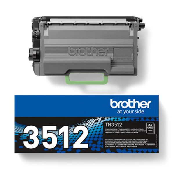 Brother TN-3512 toner zwart extra hoge capaciteit (origineel) TN-3512 051080 - 1