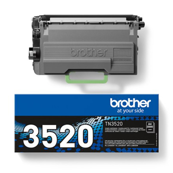 Brother TN-3520 toner zwart ultra hoge capaciteit (origineel) TN-3520 904028 - 1