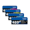 Brother TN-423BK, C, M en Y multipack (origineel)